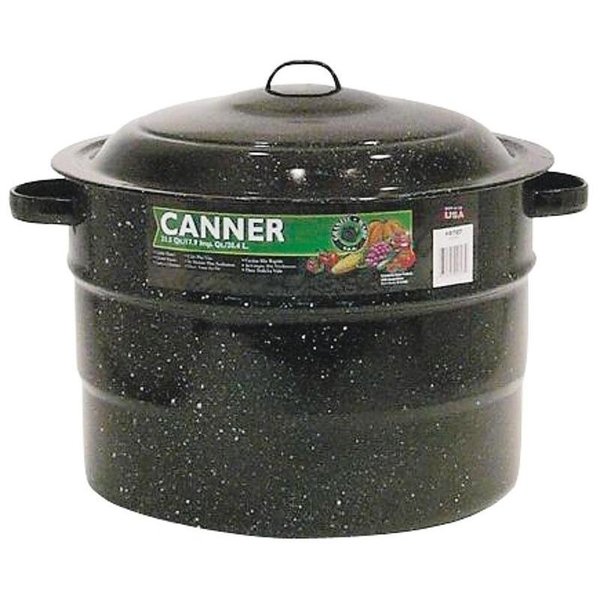Granite Ware F07072 Canner, 215 qt Capacity, Steel, Porcelain EnamelCoated 319814